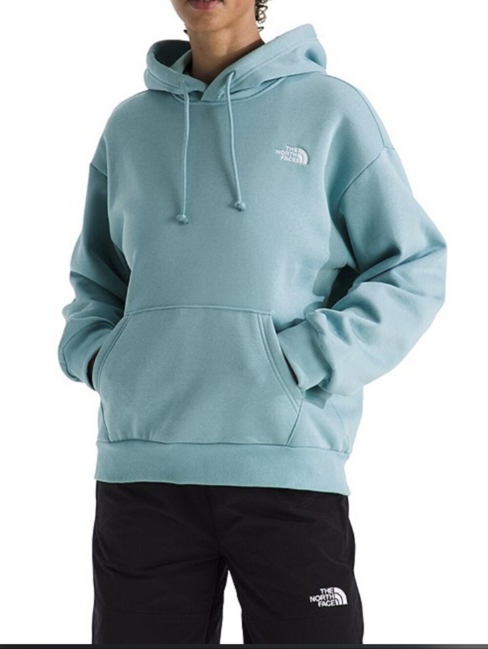The North Face Essential Oversized Hoodie Blue Eclipse NWT Small